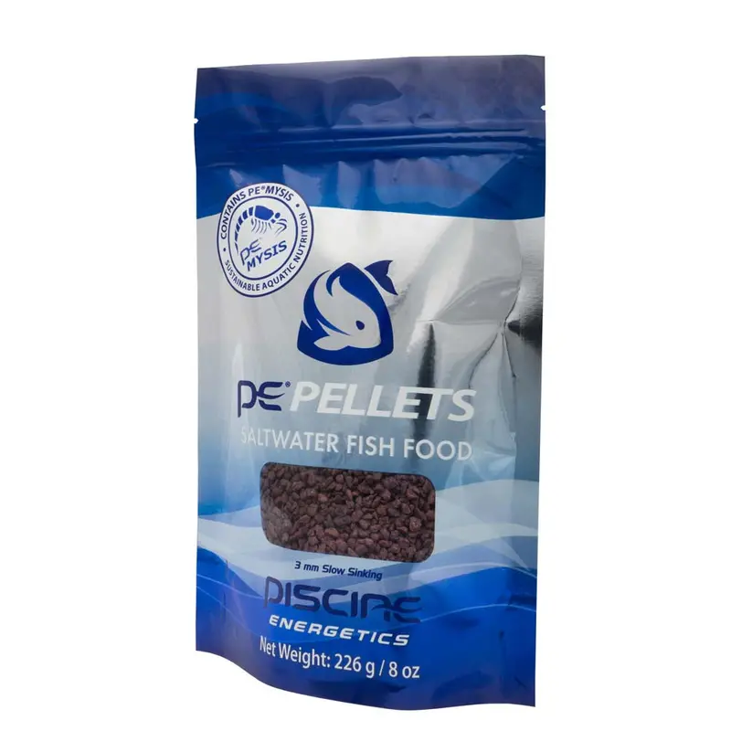 Piscine Energetics Pellets Saltwater Fish Food 8 oz