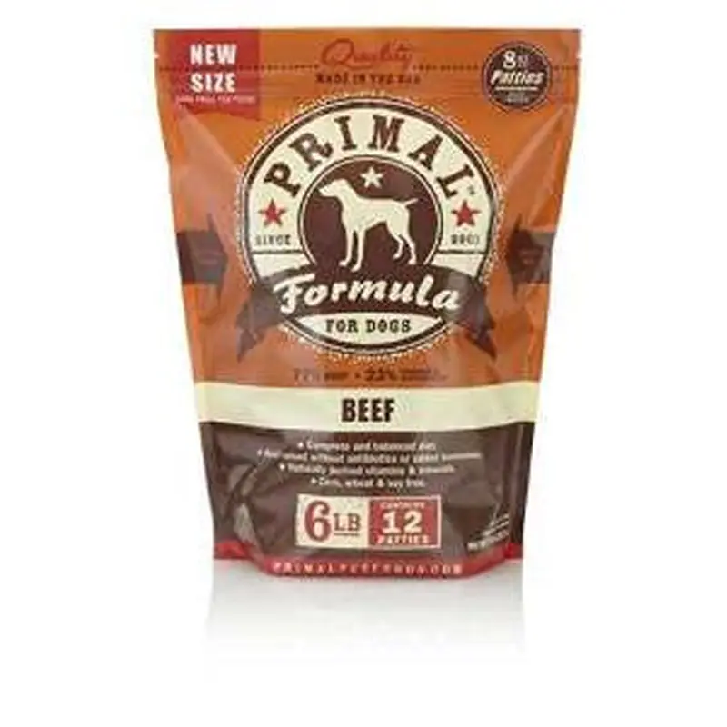 Primal Frozen Raw Bf Nugget Dog 3lb