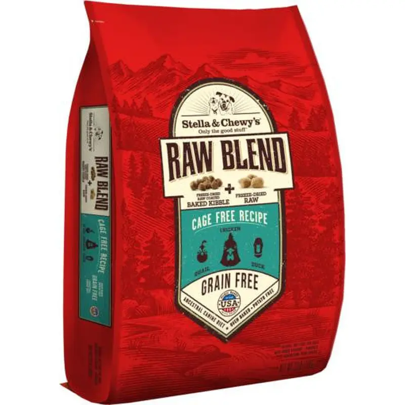 Stella & Chewy's Raw Blend Cage Free Recipe Kibble 22lb 