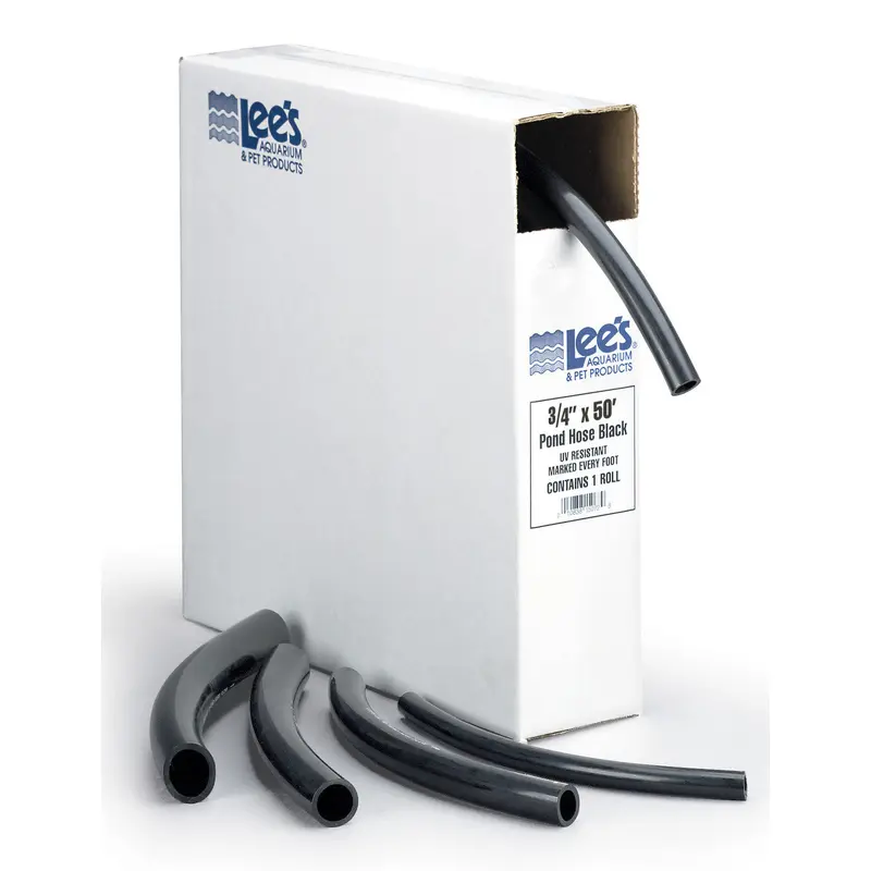 Lees Flex Pond Hose/Tubing Black 3/4 in X 50 ft
