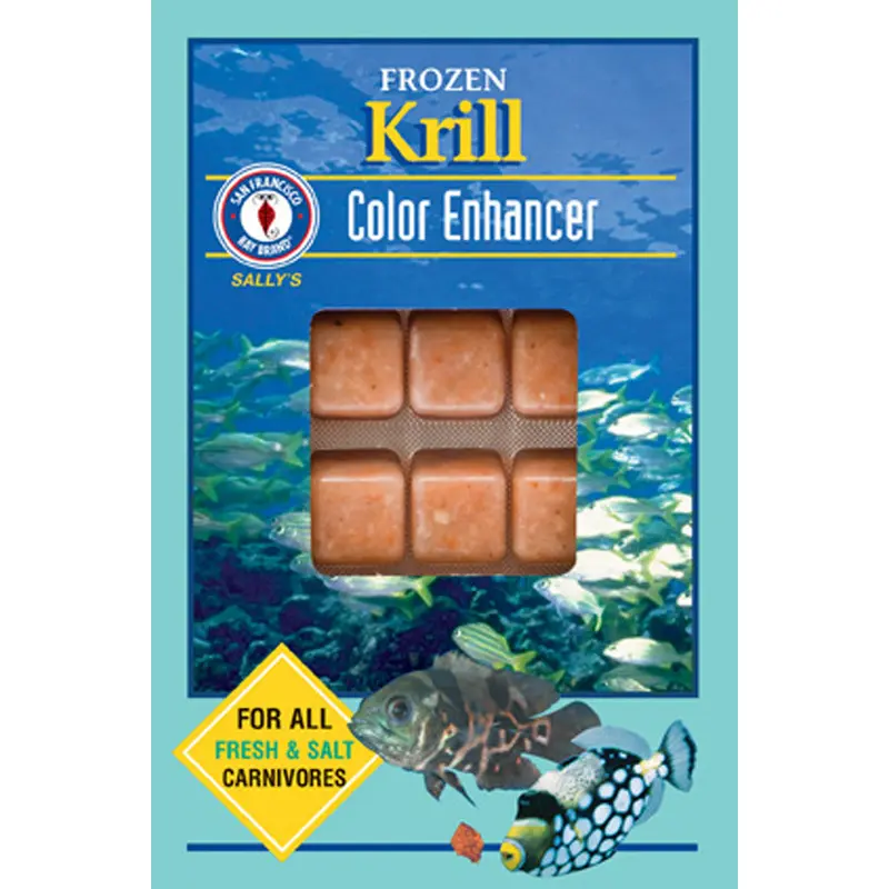 San Francisco Krill Frozen Fish Food 3.5 oz SD-5
