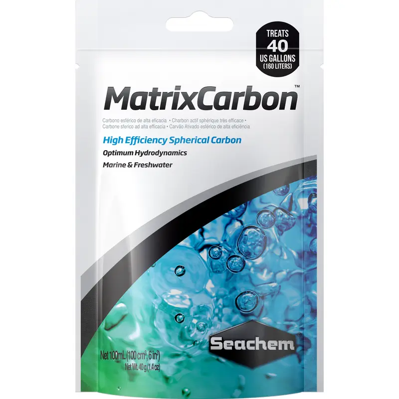 Seachem MatrixCarbon Activated Carbon Media 100 ml
