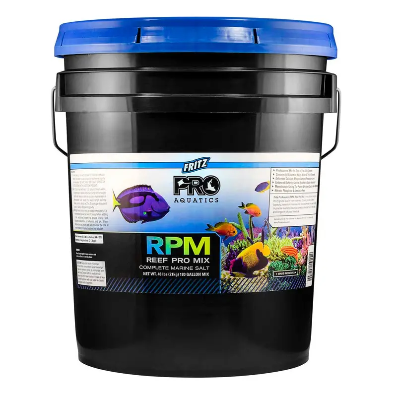 Fritz Reef Pro Max Complete Marine Salt Mix 180 gal 48lb bucket