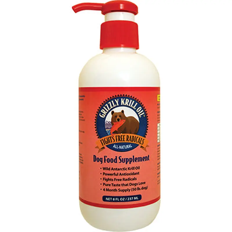 Grizzly Krill Oil Antioxidants 8oz 