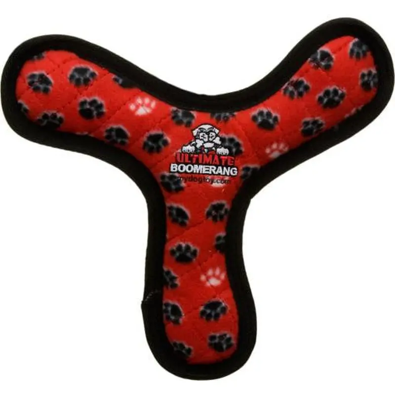 VIP Products Tuffy's Ultimate Bowmerang Red Paws 