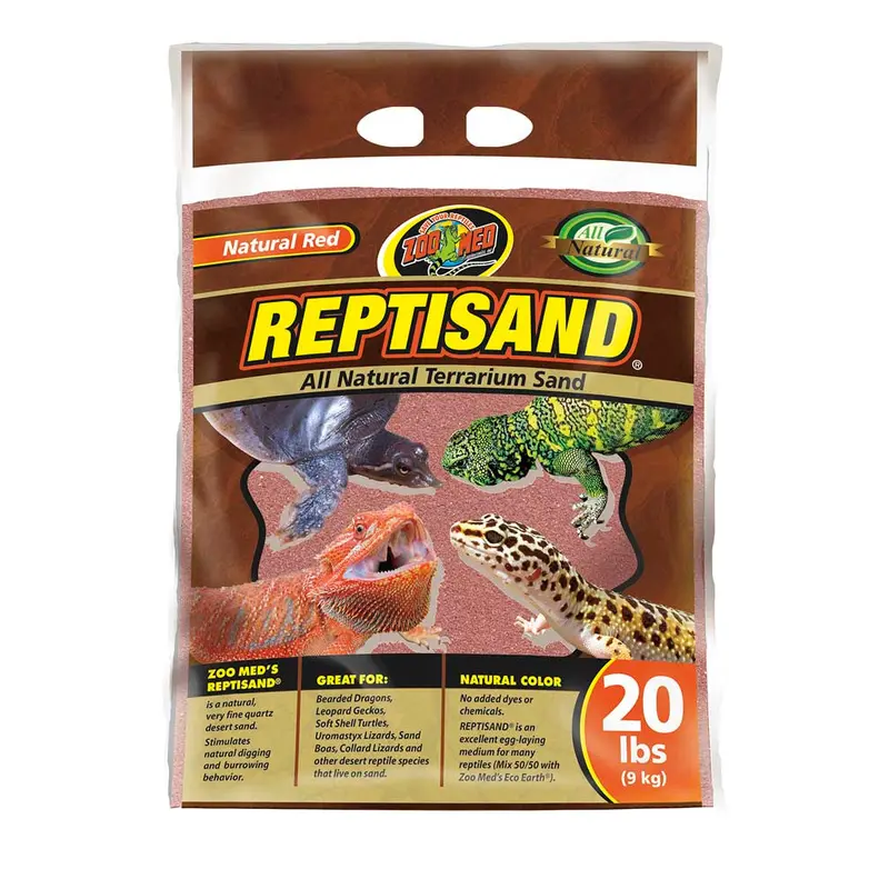Zoo Med ReptiSand Natural Red 20 lb