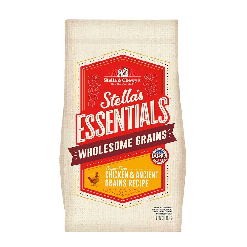 Stella & Chewy's Stella's Essentials Cage-Free Chicken & Ancient Grains Dog 25lb 