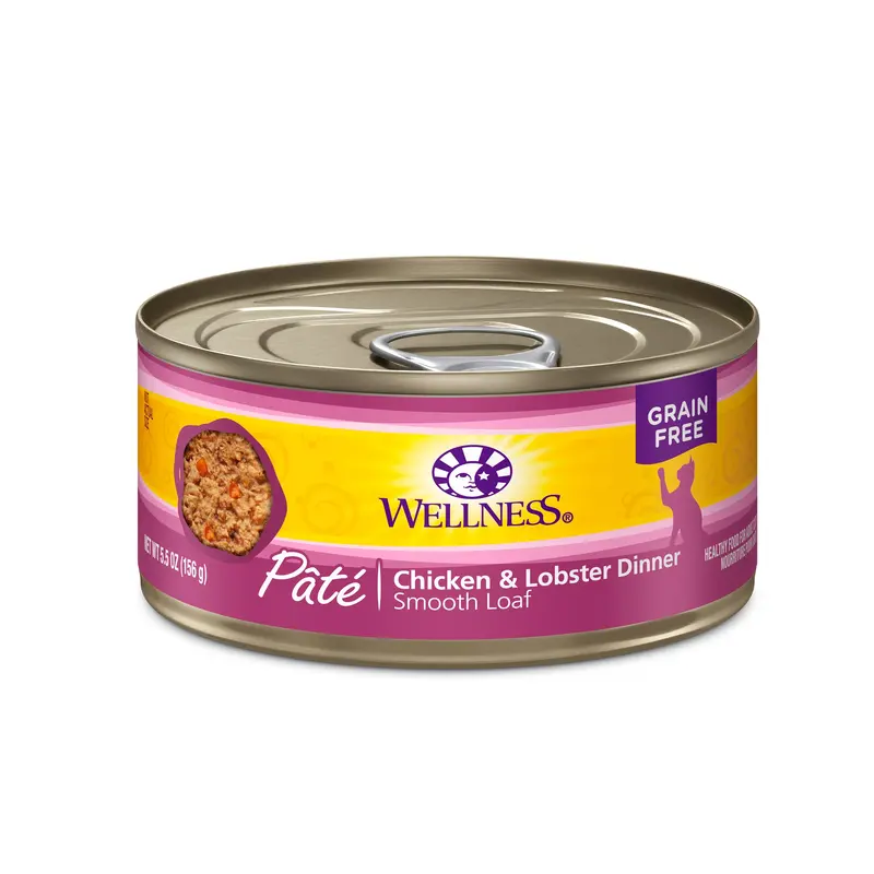 Wellness Pate Chicken & Lobster 5.5oz