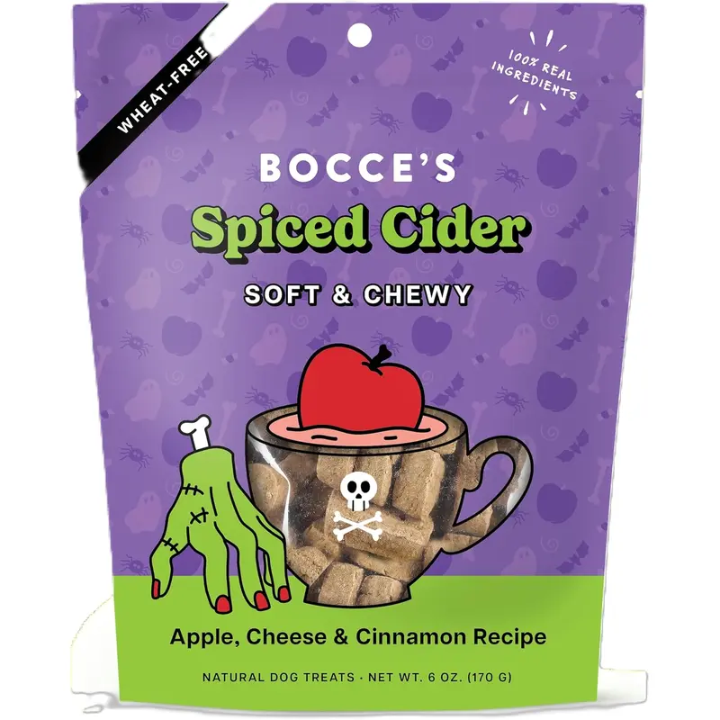 Bocce Spiced Cider Soft & Chewy Apple, Cheese & Cinnamon 6 oz