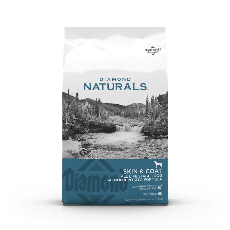 Diamond Naturals - Skin & Coat Salmon & Potato Formula Dry Dog Food 15lb