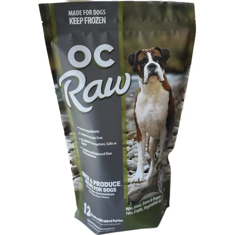 OC Raw Duck & Produce