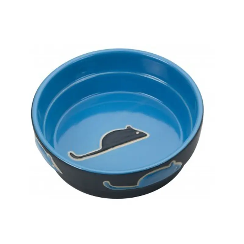 Spot Ethical Pet Cat Dish 5in Fesco Stoneware