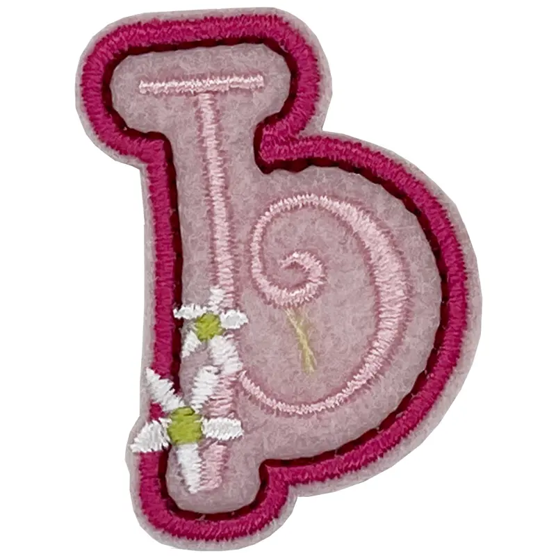 Curly Pink B - Patch