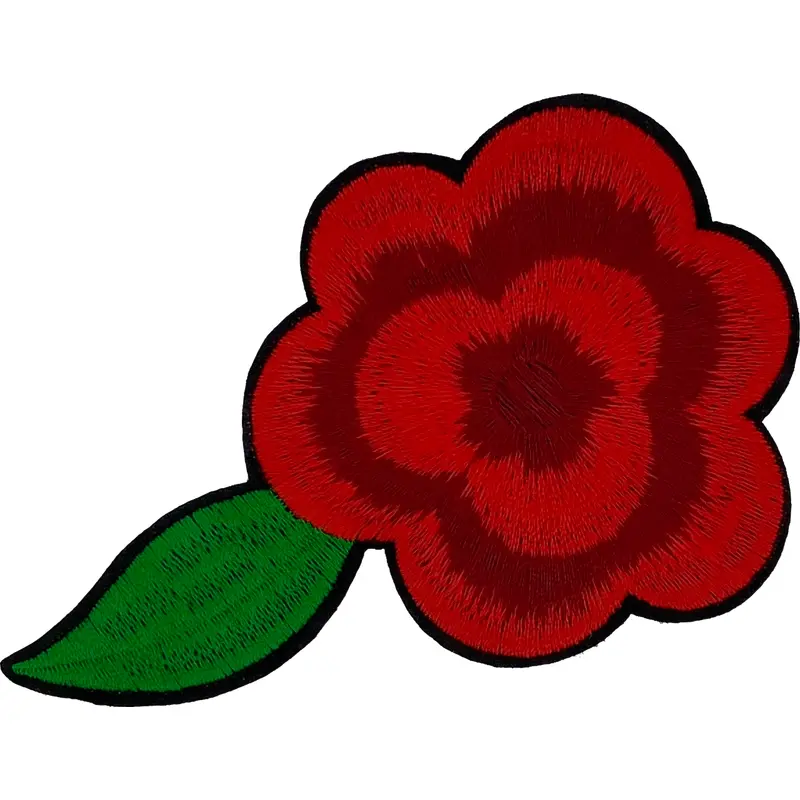 Large Red Flower - Patch