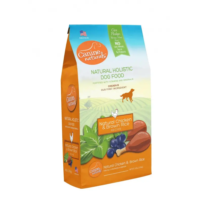 Canine Naturals Chicken & Brown Rice Recipe All Life Stages Dry Dog Food