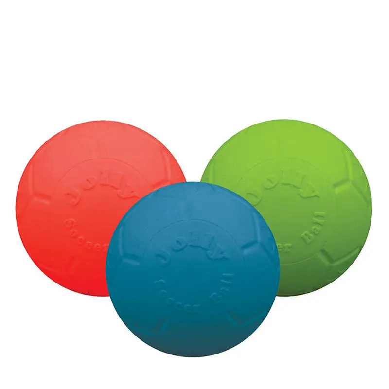 Jolly Pets Soccer Ball 8" Dog Toys Assorted
