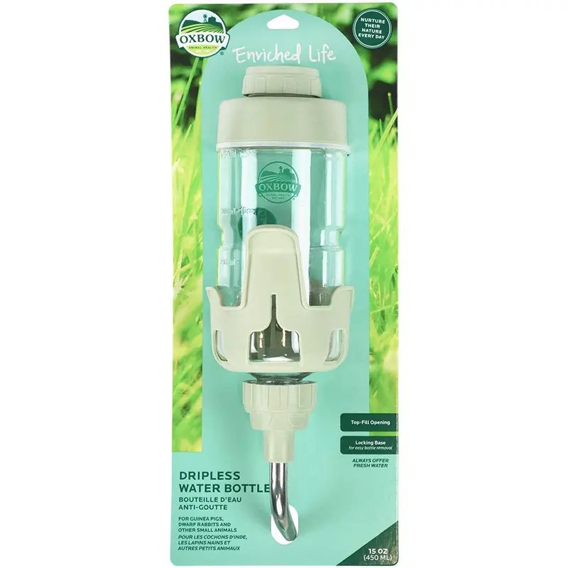 Oxbow Enriched Life Dripless Water Bottle Small - 15oz