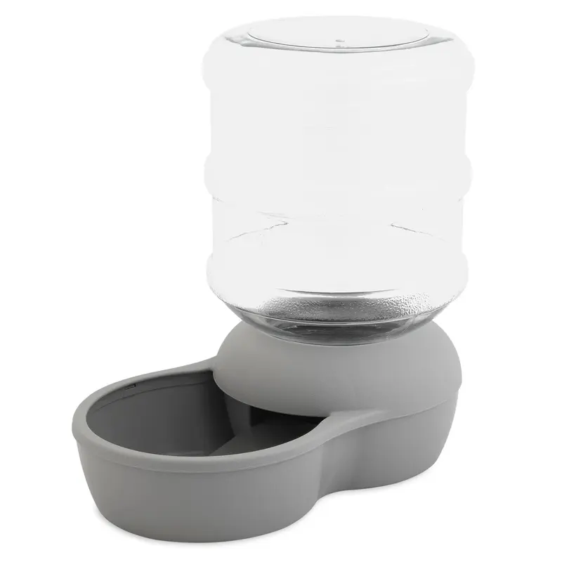 Petmate Waterer Bowl - Large - Grey