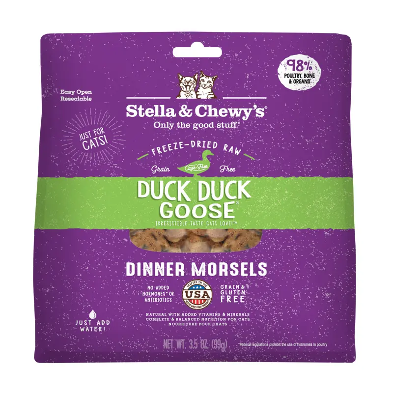 Stella & Chewy's Cat Freeze-Dried Duck Duck Goose