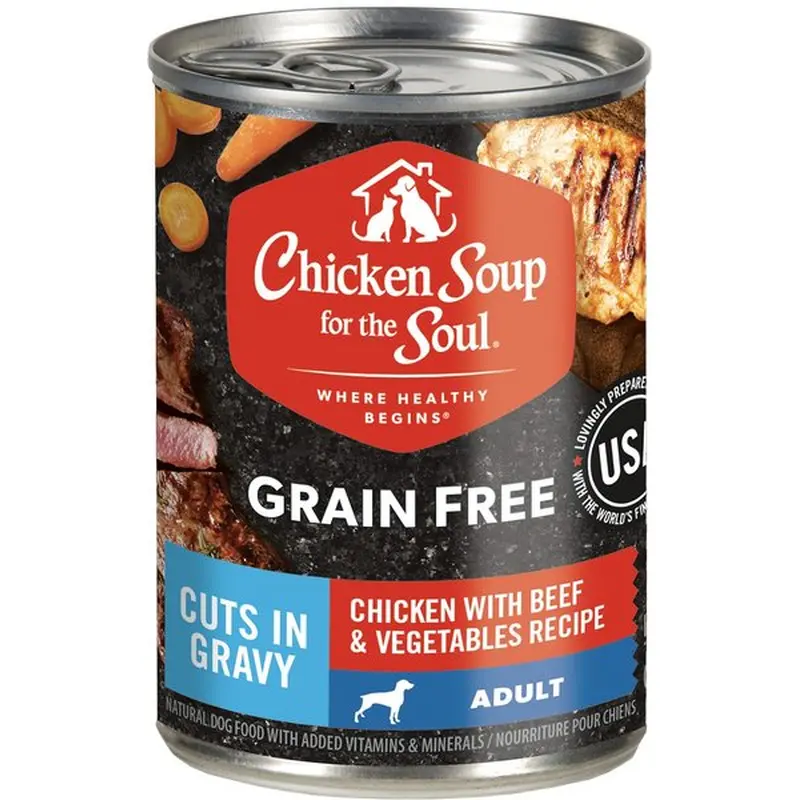 Chicken Soup for the Soul GF Chicken, Beef and Vegetables Wet Dog Food