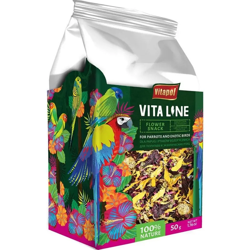A&E Vitapol Line Banana Chips for Parrots and Exotic Birds  5.29oz