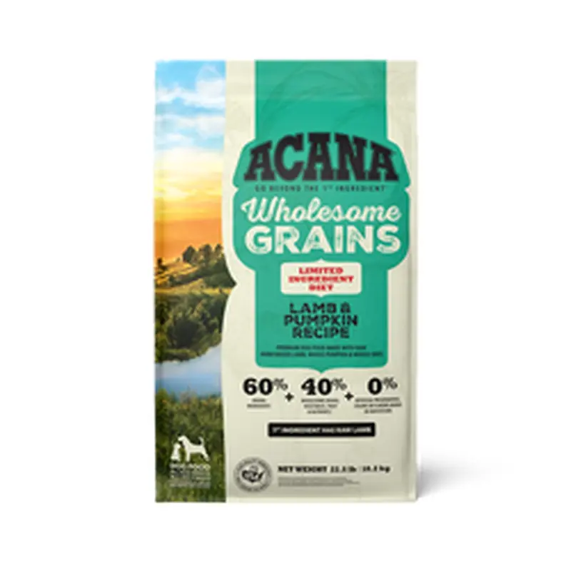 Acana Adult Wholesome Grains Lamb and Pumpkin (4lb)