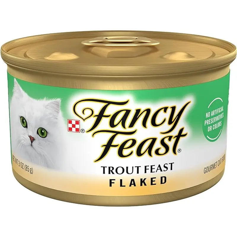 Fancy Feast Flaked Trout Wet Cat Food (3oz)