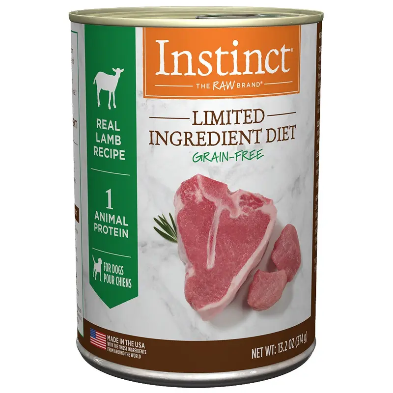 Instinct Grain Free LID Lamb Canned Dog Food