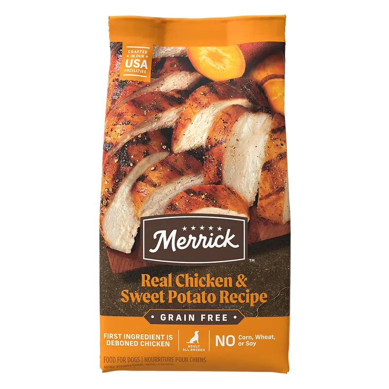 Merrick Grain Free Adult Chicken and Sweet Potato Dog Dry Food
