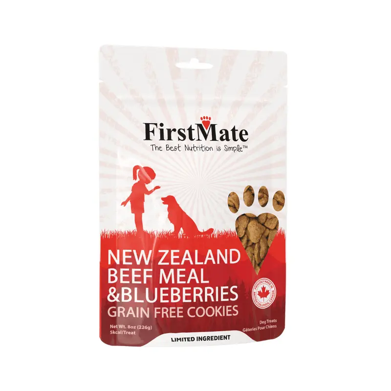 FirstMate New Zealand Beef & Blueberries 8 oz.