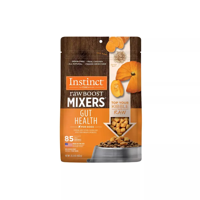 Instinct Raw Boost Mixers Dog Freeze Dried Gut Health Topper (23oz)