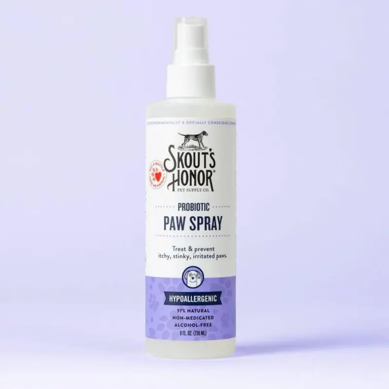 Skout's Honor Probiotic Paw Spray For Dogs & Cats