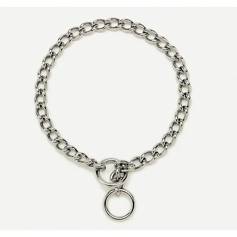 Titan Chain Training Dog Collar 2.5mm x 18"