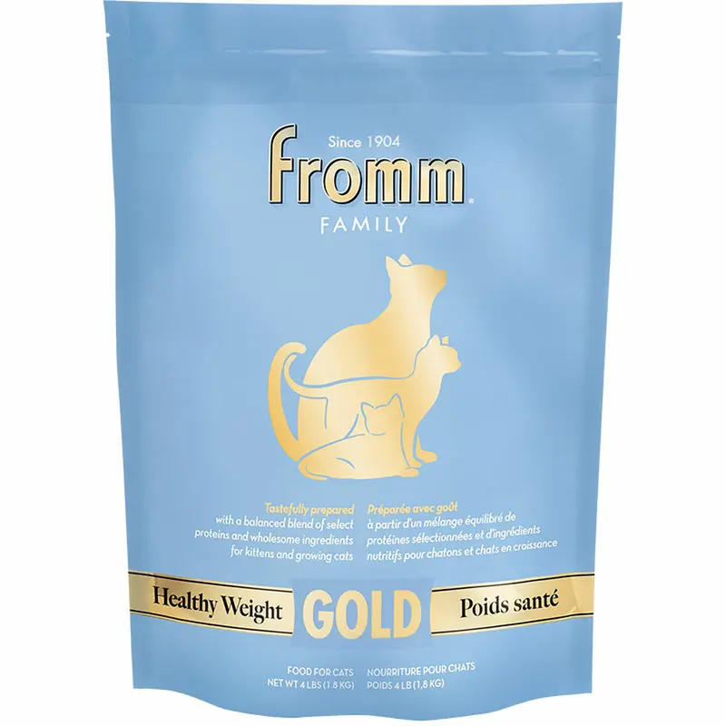 Fromm Family Healthy Weight Gold Food for Cats 4 lb