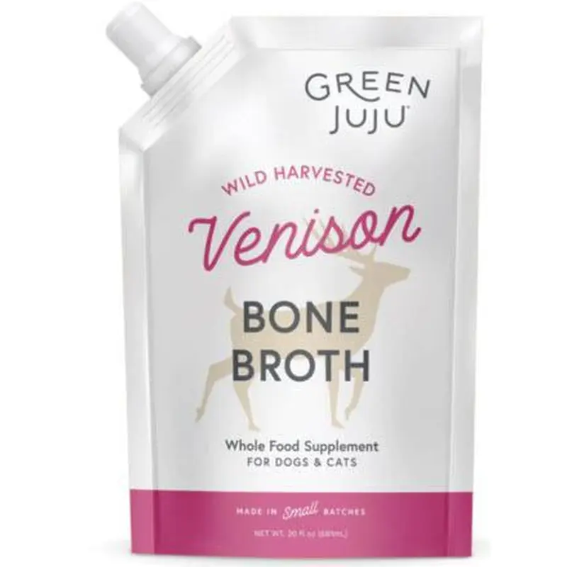 Green Juju Frozen Venison Bone Broth 20 oz
