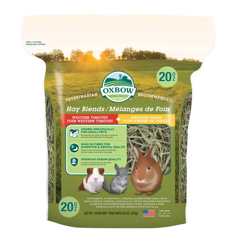 Oxbow Hay Blends Western Timothy & Orchard Grass 15 Oz