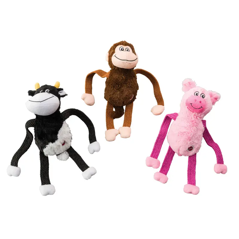 Spot Ethical Pet Dog Toy Stretcheeez Plush 13In Assorted