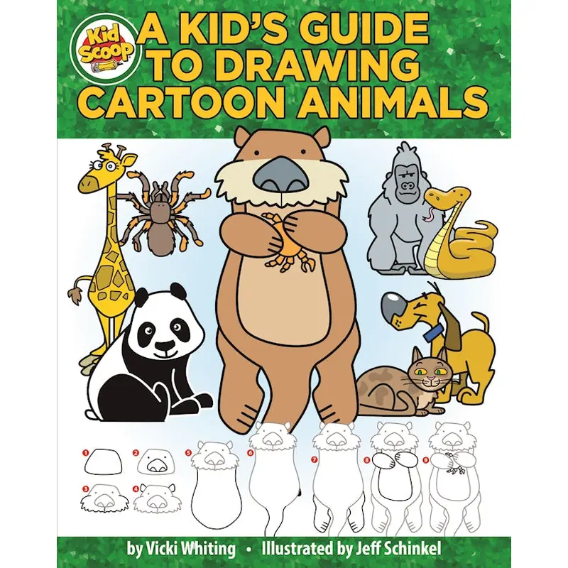 A Kid's Guide to Drawing Cartoon Animals