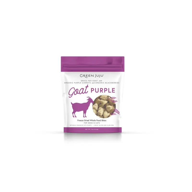 Green Juju Freeze Dried Goat Purple Whole Food Bites (7.5OZ)