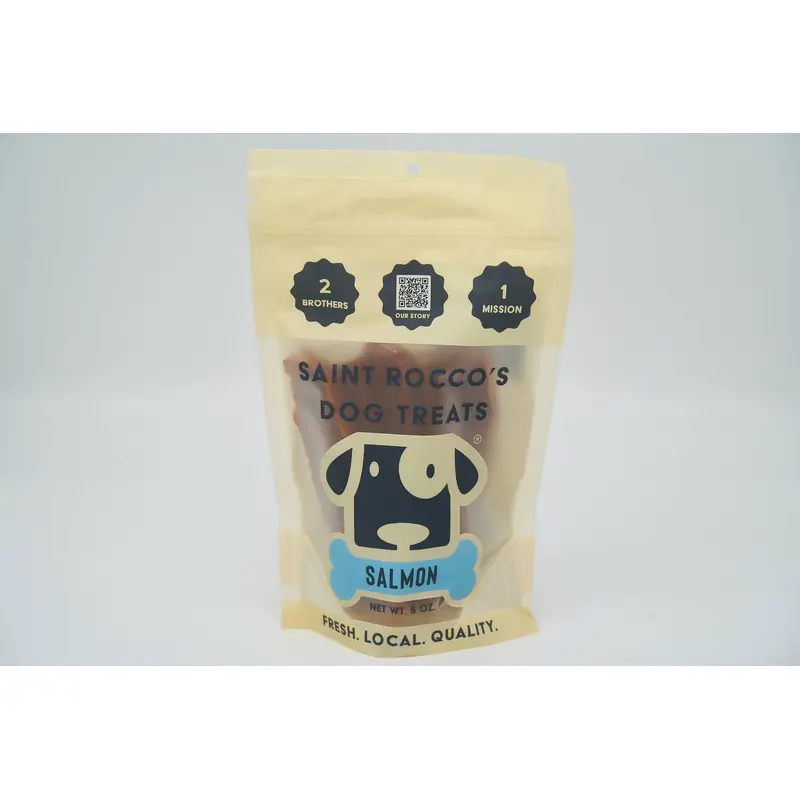 Saint Rocco's Salmon Recipe Jerky Dog Treats