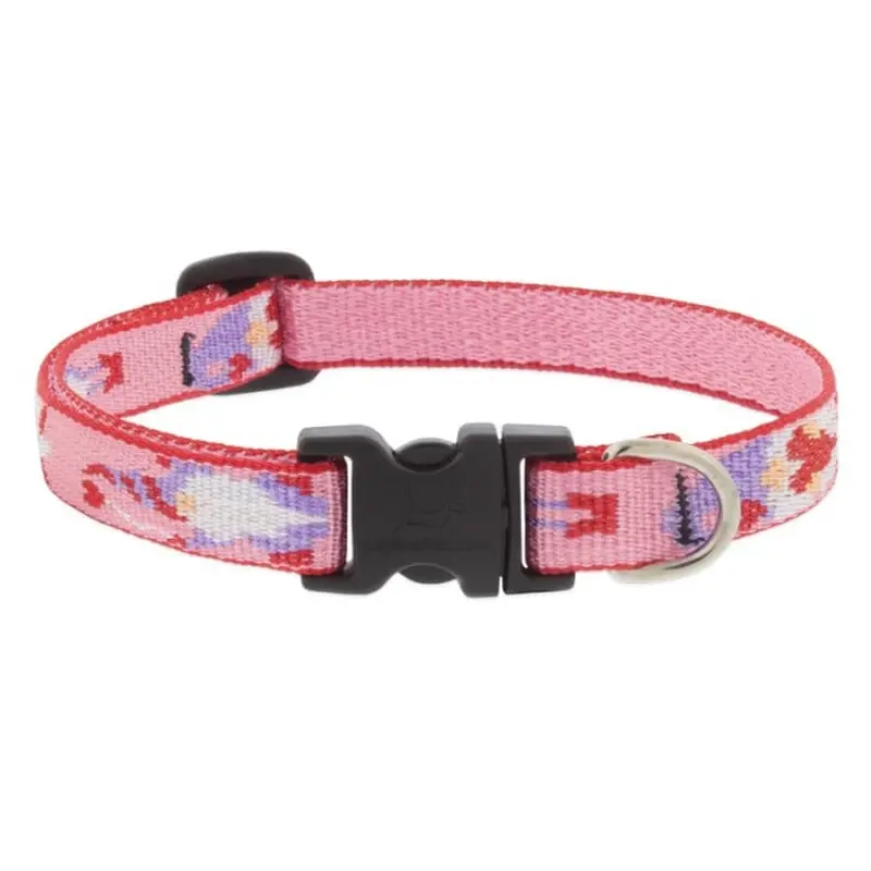 Lupine Holiday Designs Dog Collar 3/4" x 13"-22" Lovable Gnomes