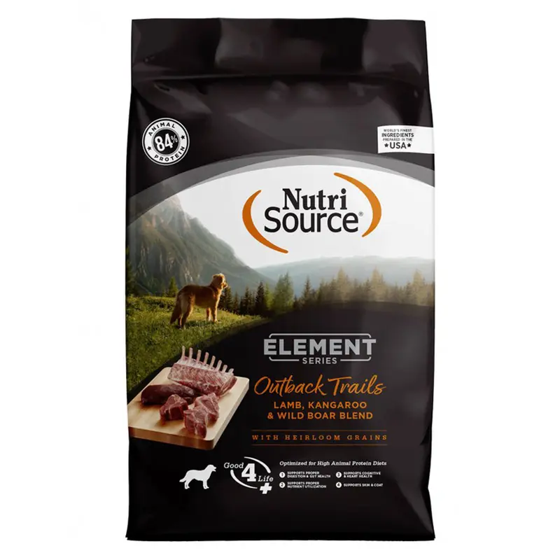 Nutrisource Element Series Outback Trails Recipe Dry Dog Food 12lb Bag
