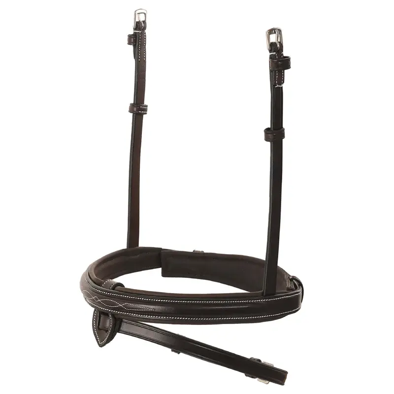 Replacement Noseband of ExionPro Designer Stitched Mono Crown Piece Snaffle Bridle