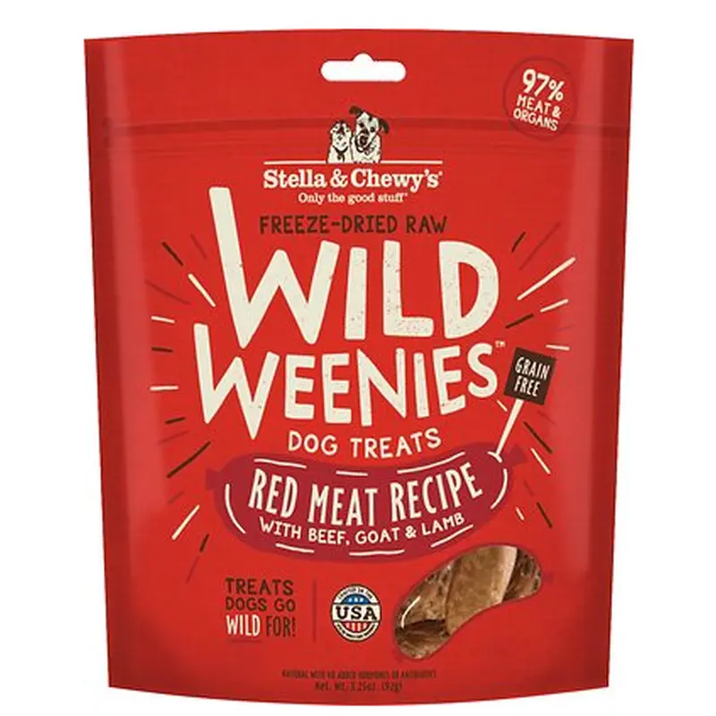 Stella & Chewy's Wild Weenies Red Meat Recipe 3.25 oz.