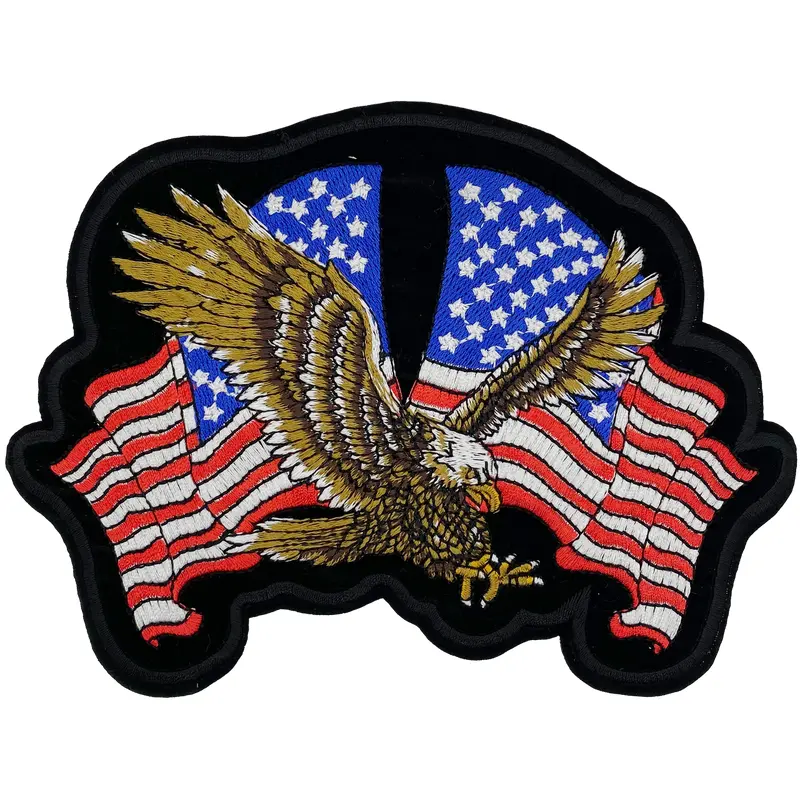 Eagle with Flags - Patch