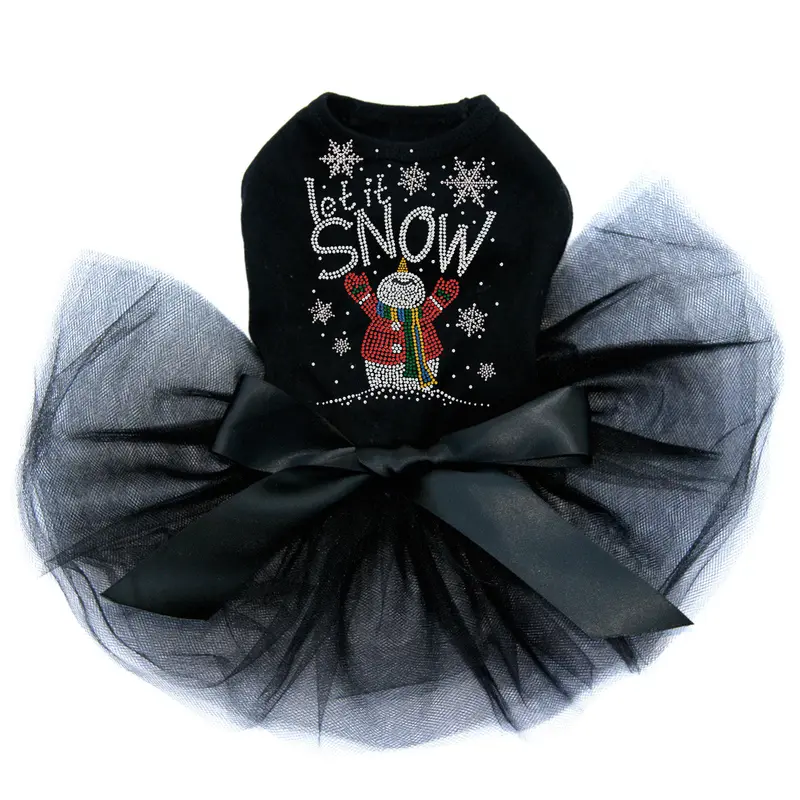 Let it Snow Snowman - Tutu