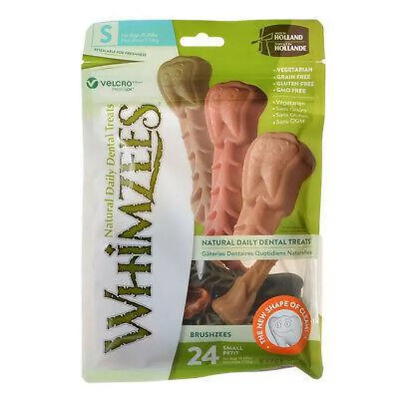 Whimzees Small Gluten Free Toothbrush Dog Dental Chews 12.7 Oz