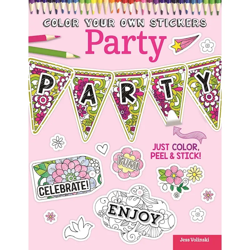 Color Your Own Stickers Party