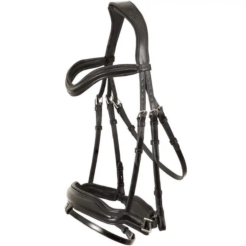 ExionPro Leo Dressage Bridle with Reins