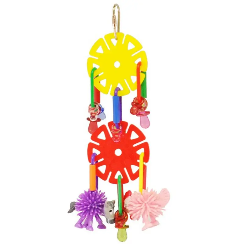 A & E Happy Beaks Spikey Friends And Sun Chips Bird Cage Accessory